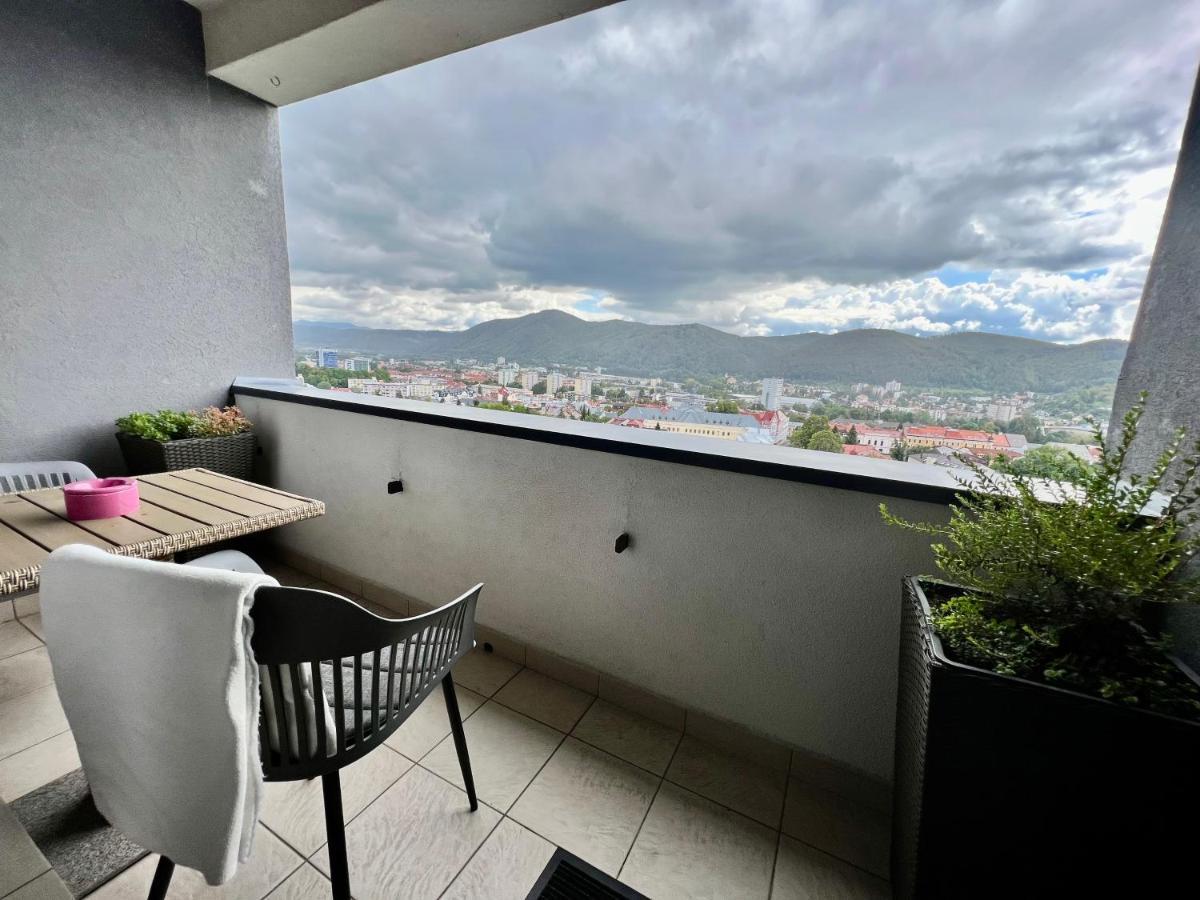 Bl Luxury Apartment, 24Hr Self Check-In, Free Private Garage Parking, Panoramic Views From Balcony, 5 Minute Walk To City Center Banská Bystrica Exterior foto